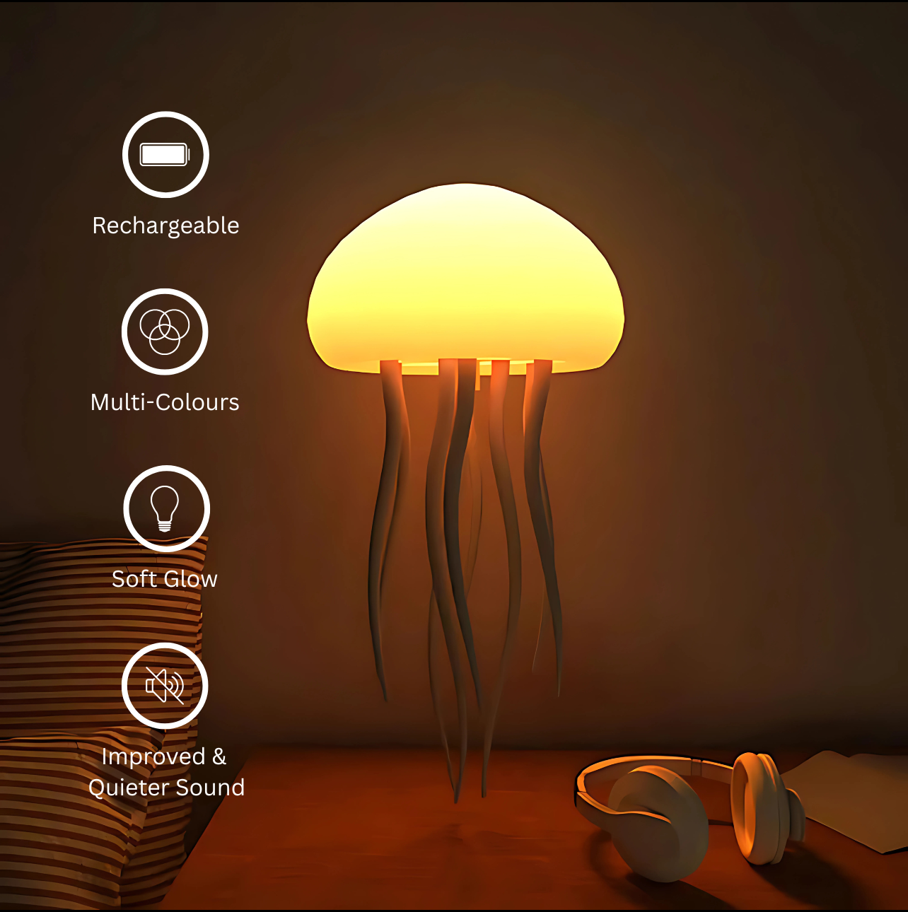 Floating Jellyfish Lamp